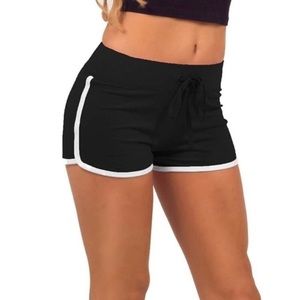 Black Athletic/Beach/Lounge Shorts